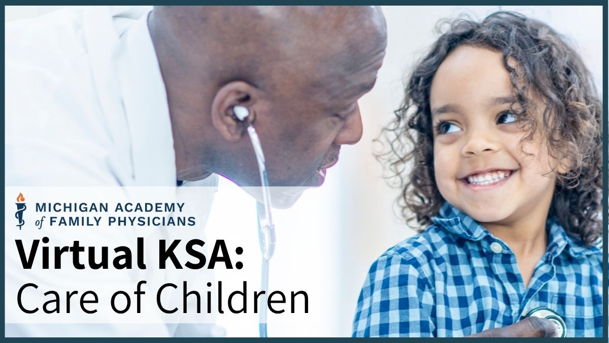 Virtual KSA: Care of Children
